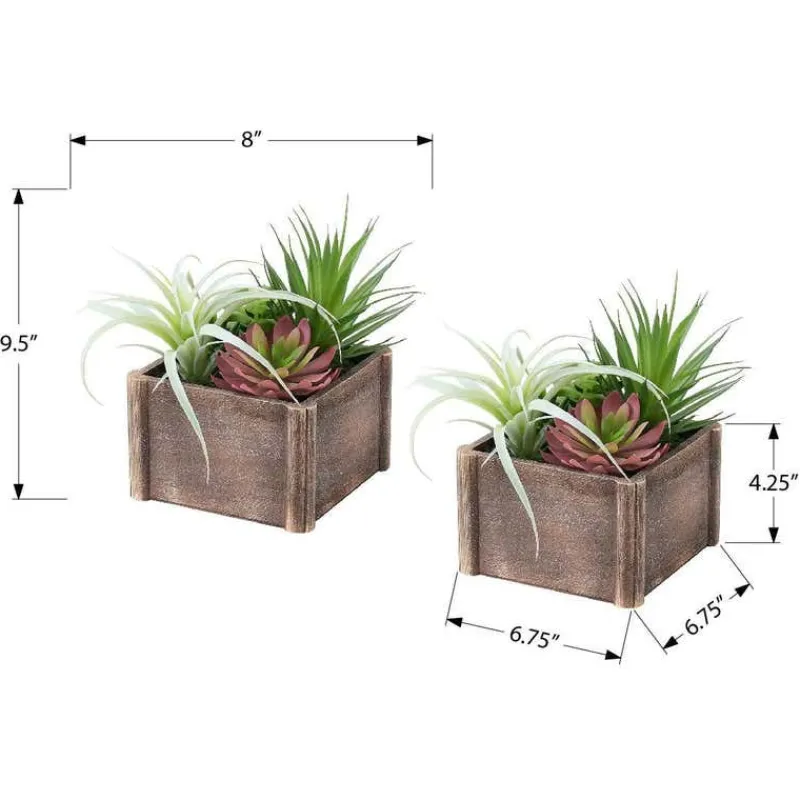 Monarch 10" Artificial Plant (Set of 2)