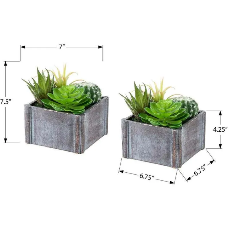 Monarch 8" Artificial Plant (Set of 2)