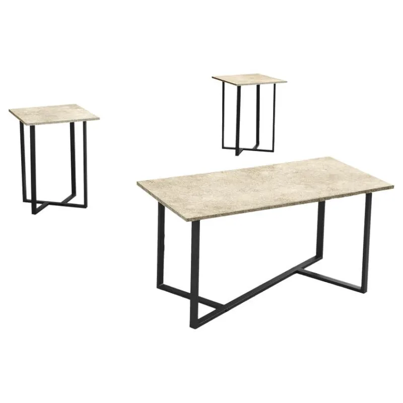 Monarch 3 Pcs Coffee Table Set -