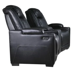 2 Power Modular Recliners and Angular Console with Cup Holders - 3 pcs
