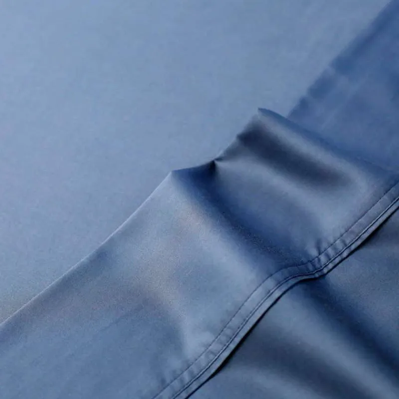 2 Twin XL Bamboo Bed Sheet Set - Blue