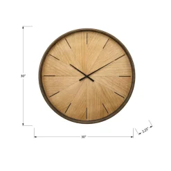Monarch 30" Wall Clock
