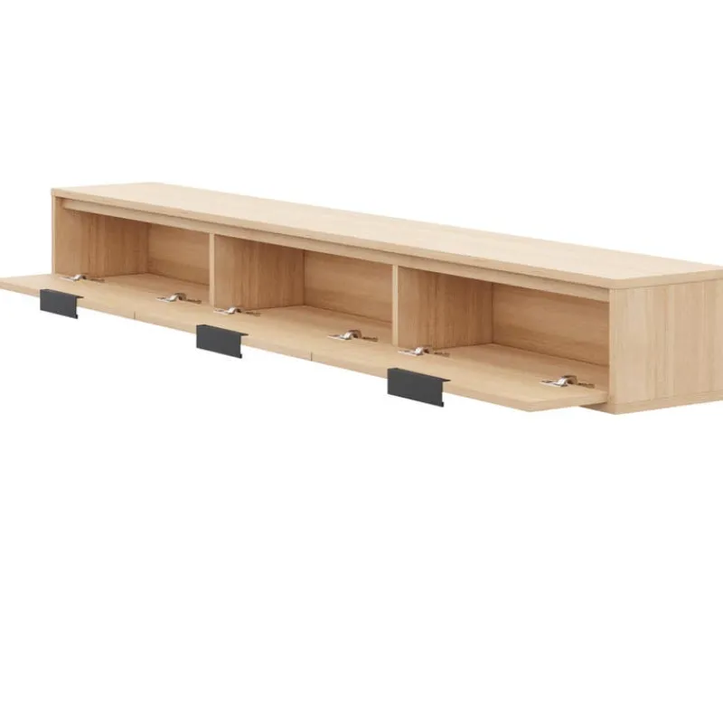 Nexera 72" Wall-Mounted TV Stand with Storage -