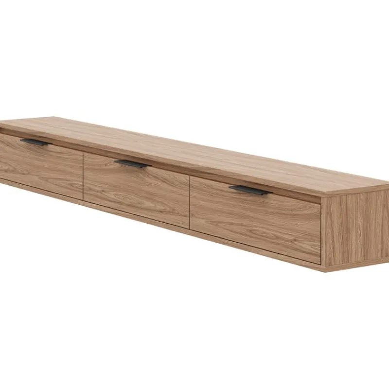 Nexera 72" Wall-Mounted TV Stand with Storage -