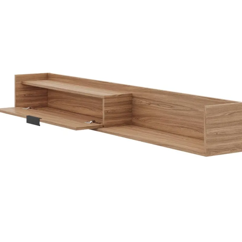 Nexera 72" Wall-Mounted TV Stand with Storage -