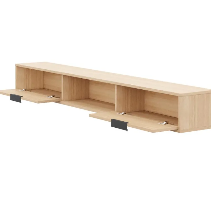 Nexera 72" Wall-Mounted TV Stand with Storage -