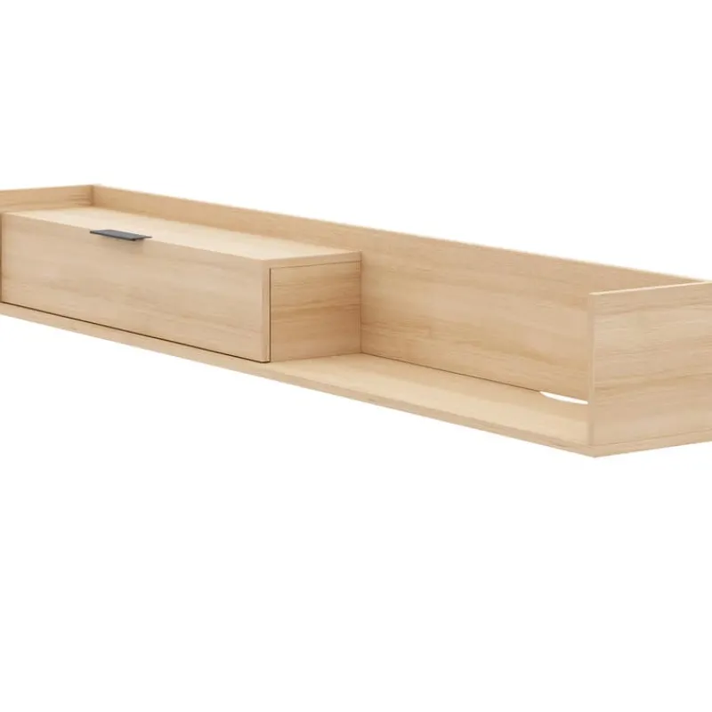 Nexera 72" Wall-Mounted TV Stand with Storage -
