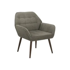 Monarch Accent Chair in Light Fabric