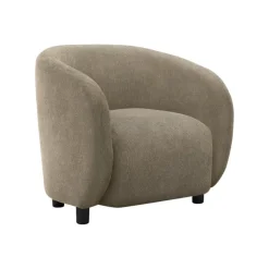 Monarch Accent Chair in Light Fabric