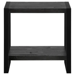 Monarch Accent table - reclaimed wood-look / metal -
