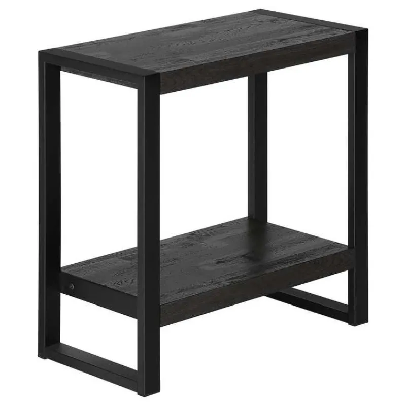 Monarch Accent table - reclaimed wood-look / metal -