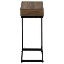 Monarch Accent table - reclaimed-look / black metal -