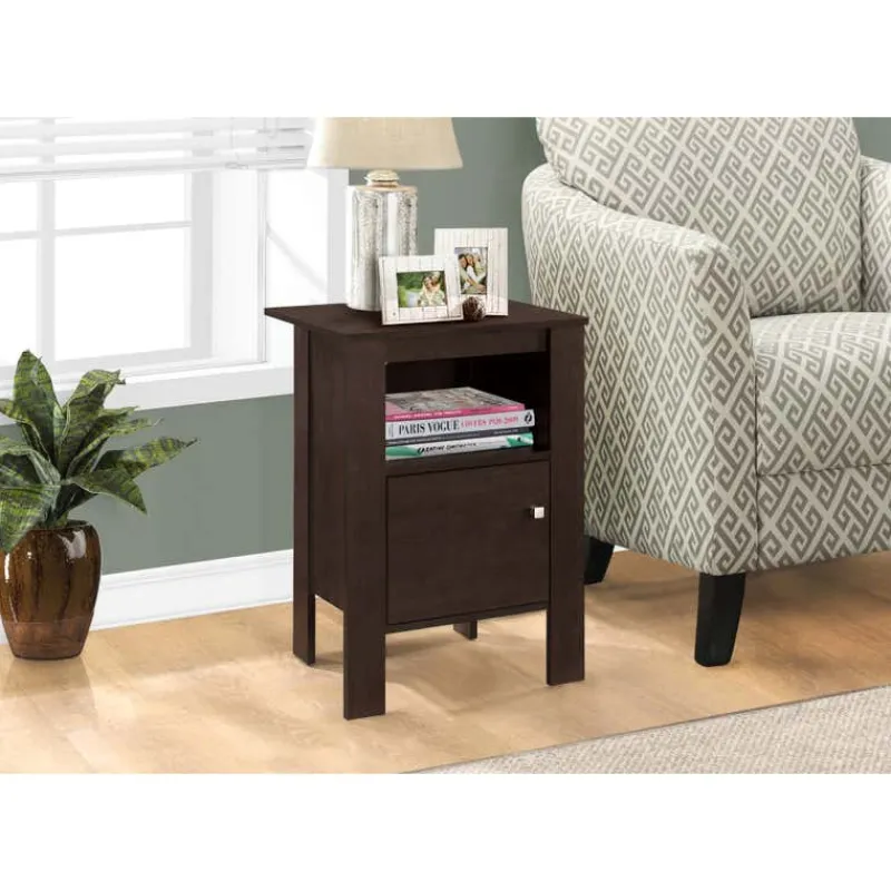 Monarch Accent table - night stand with storage -