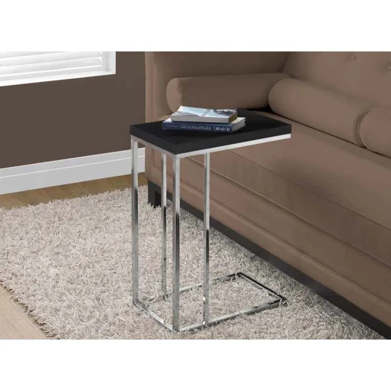 Monarch Accent table - with chrome metal -