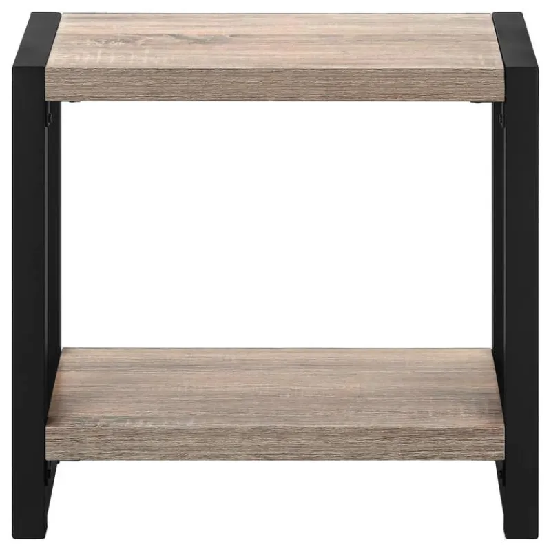 Monarch Accent table - 22"h / / black metal -