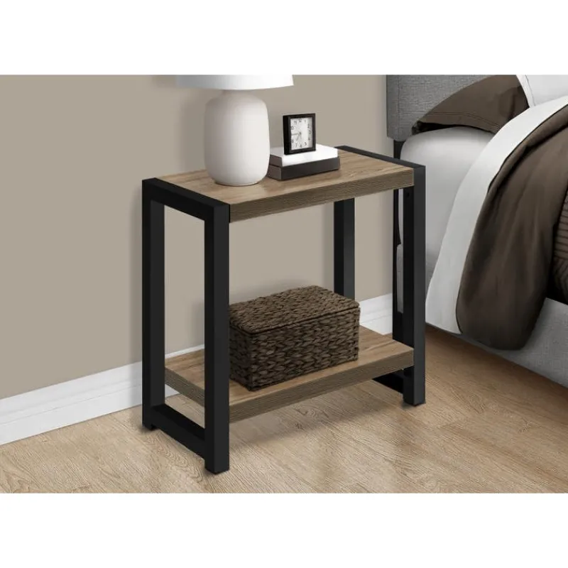 Monarch Accent table - 22"h / / black metal -