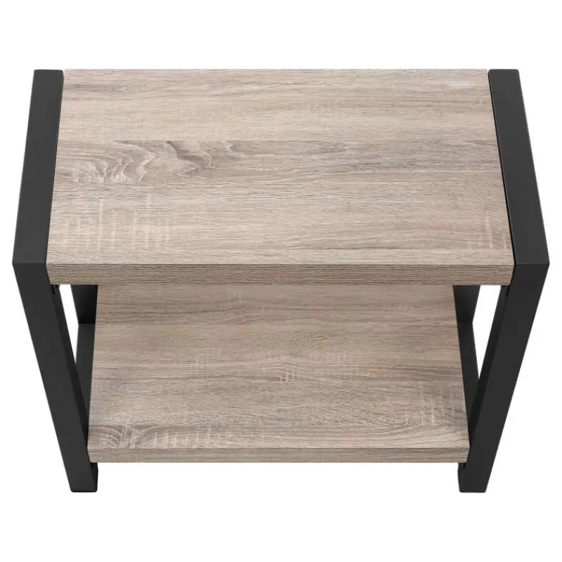 Monarch Accent table - 22"h / / black metal -