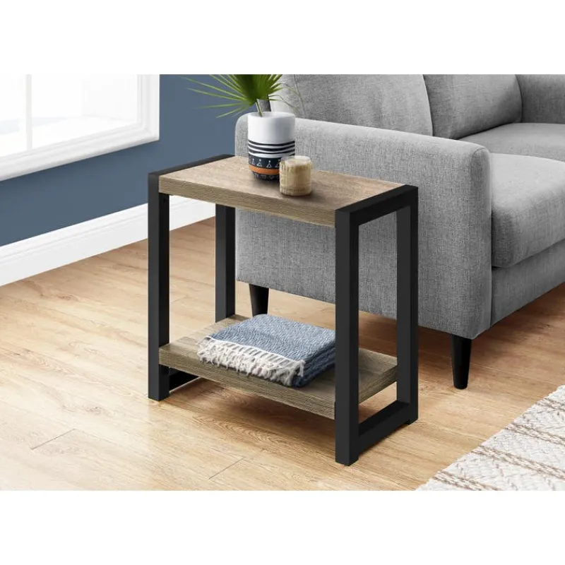 Monarch Accent table - 22"h / / black metal -