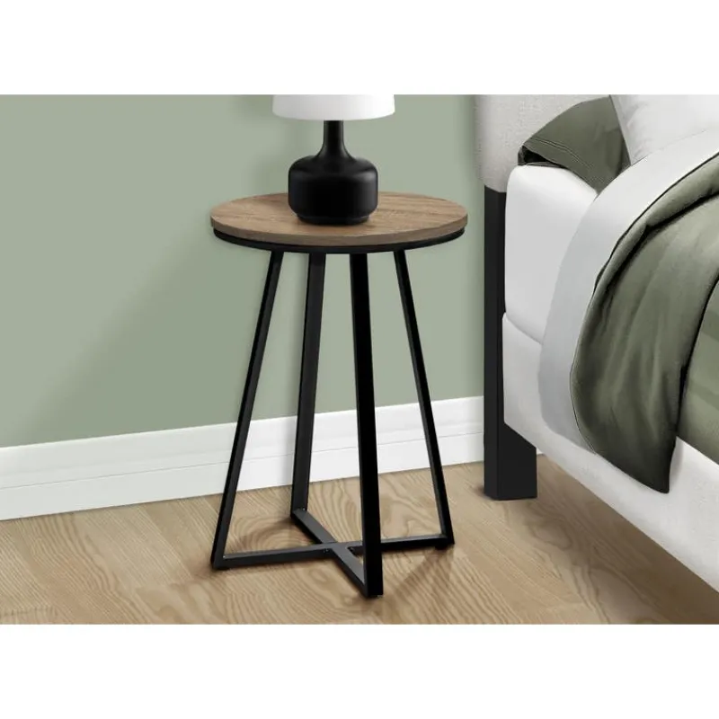 Monarch Accent table - 22"h / / black metal -