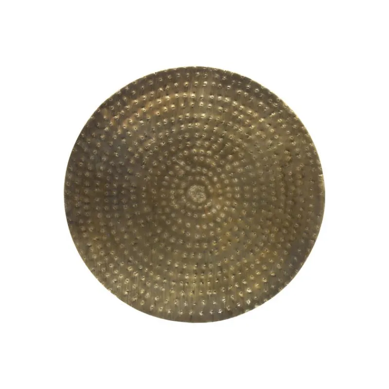 Monarch Accent table - 22"h / iron metal drum end -