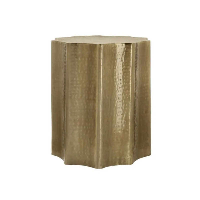 Monarch Accent table - 22"h / iron metal end table -