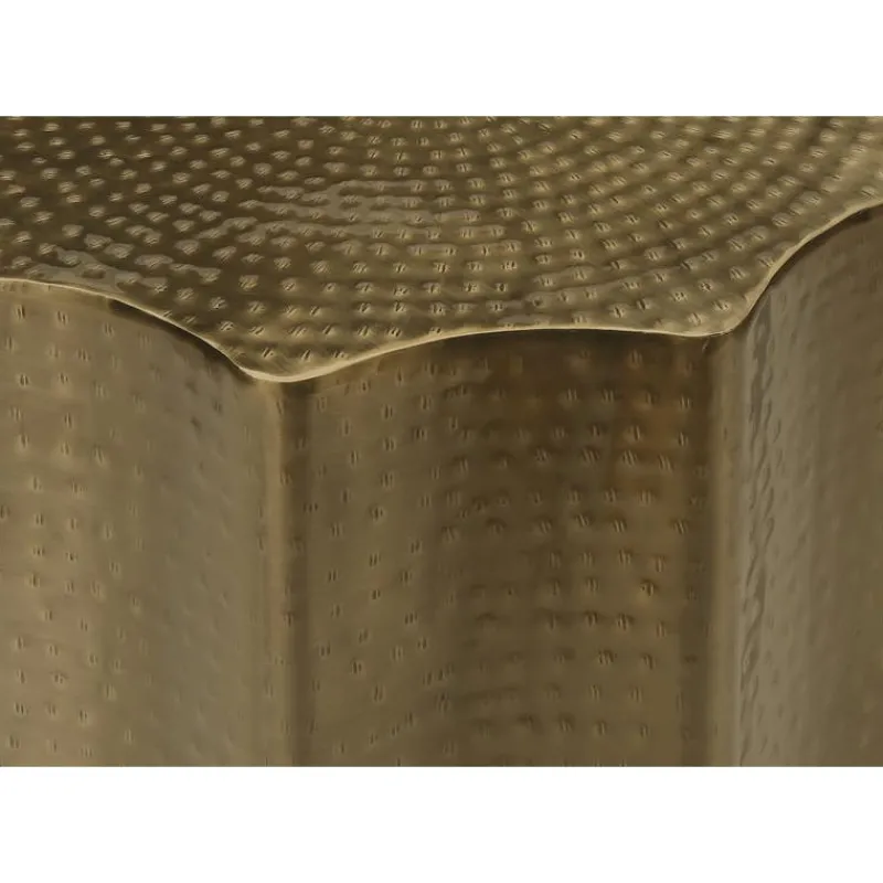 Monarch Accent table - 22"h / iron metal end table -