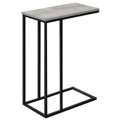 Monarch Accent table - 25"h / / black metal -