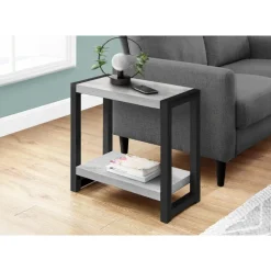 Monarch Accent table - 22"h / / black metal -