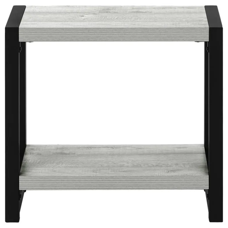 Monarch Accent table - 22"h / / black metal -