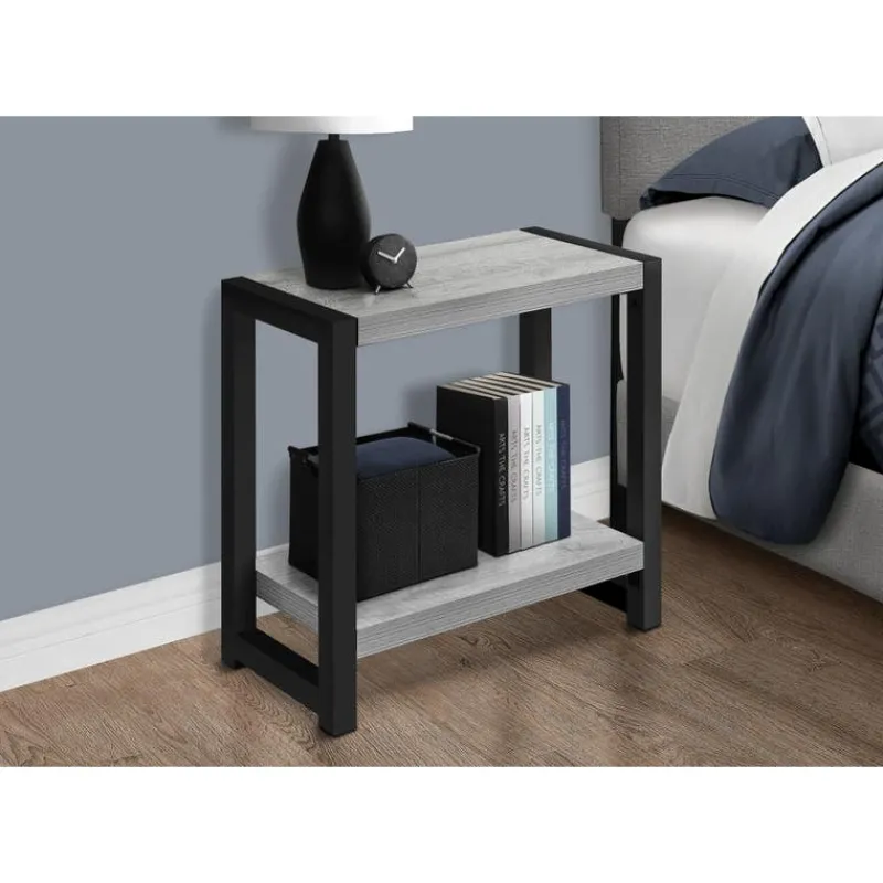 Monarch Accent table - 22"h / / black metal -