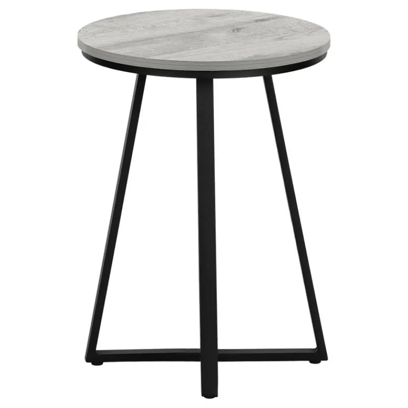 Monarch Accent table - 22"h / / black metal -