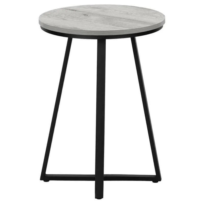 Monarch Accent table - 22"h / / black metal -