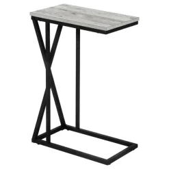 Monarch Accent table - 25"h / / black metal -