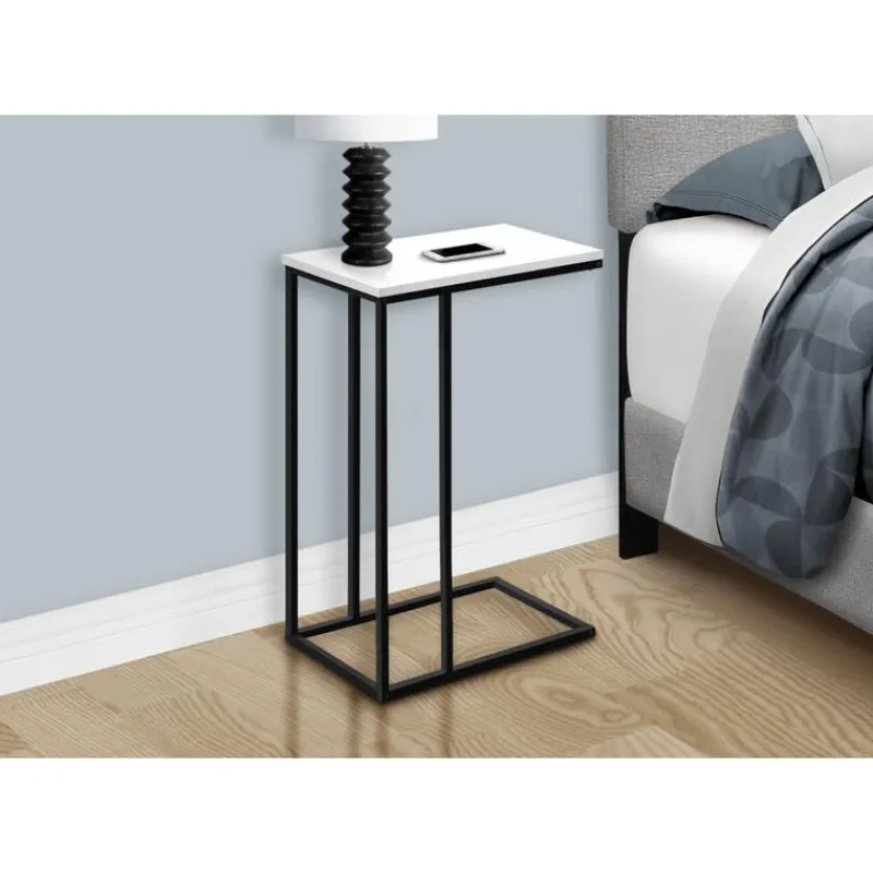 Monarch Accent table - 25"h / / black metal -