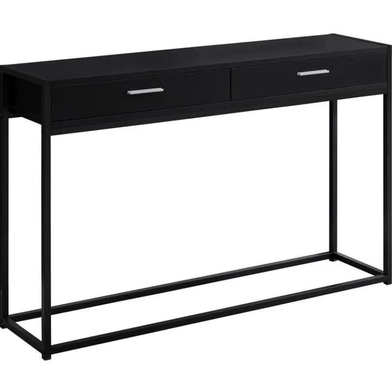 Monarch Accent table - 48"l / / metal hall console -
