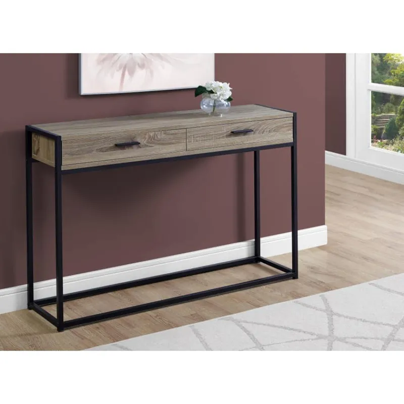 Monarch Accent table - 48"l / / black hall console -