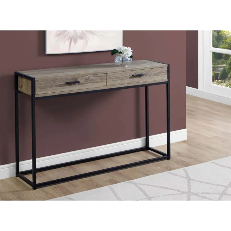 Monarch Accent table - 48"l / / black hall console -