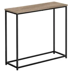 Monarch Accent table - 32"l / / black metal console -