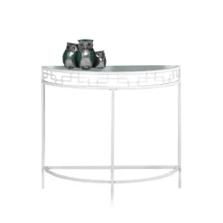 Monarch Accent table - 36"l / metal hall console -