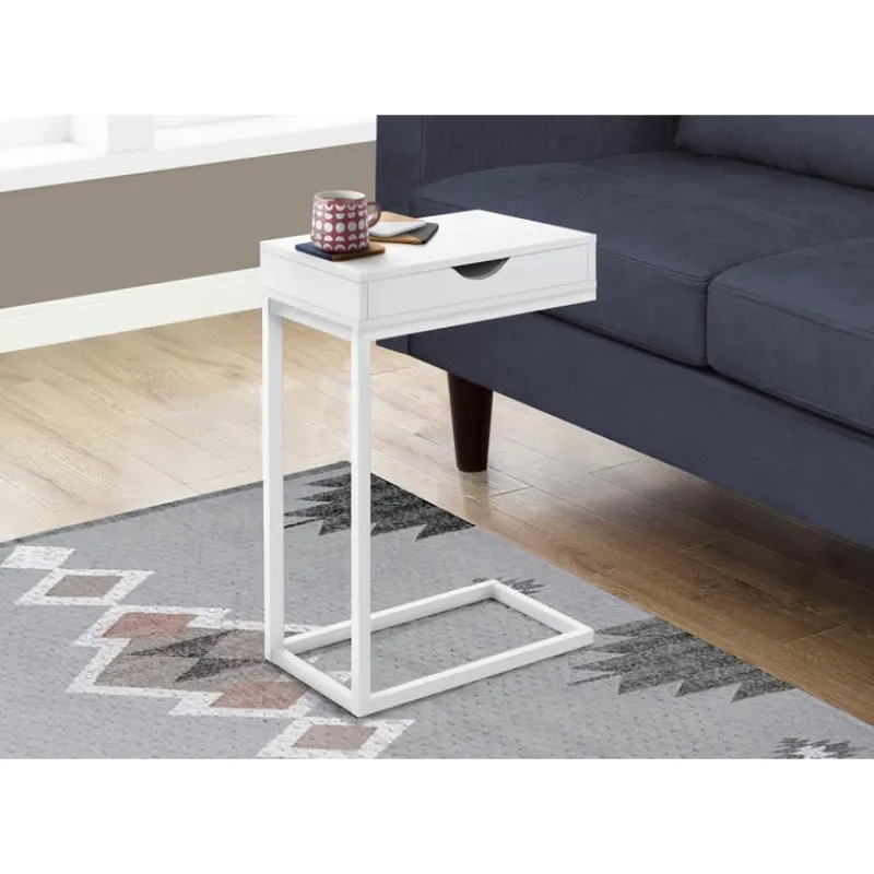 Monarch Accent table - / metal with a drawer -
