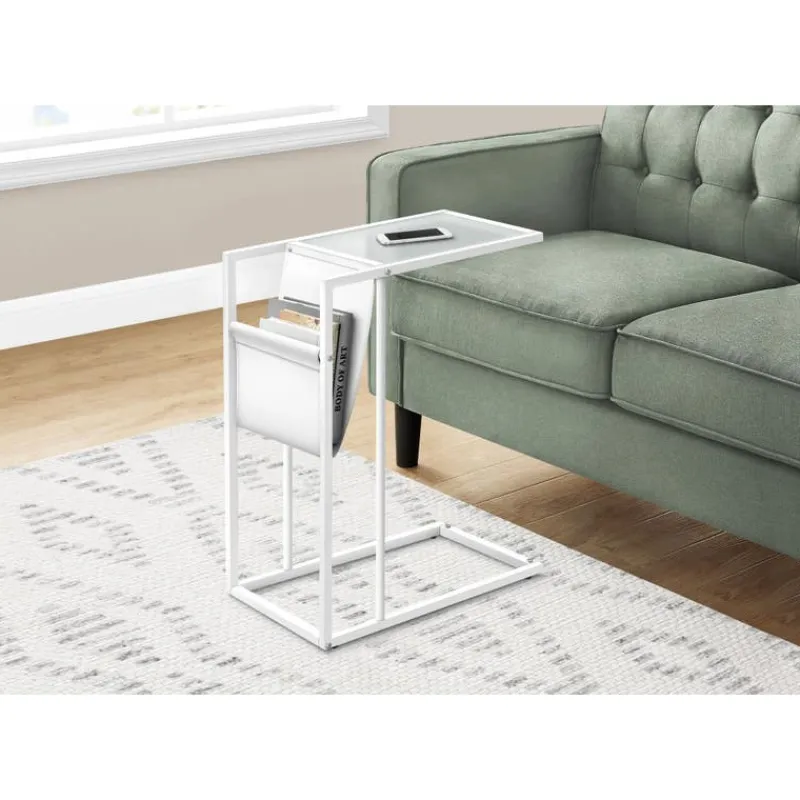 Monarch Accent table - / metal with a magazine rack -