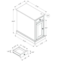 Monarch Accent table 24