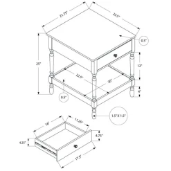 Monarch Accent table 25