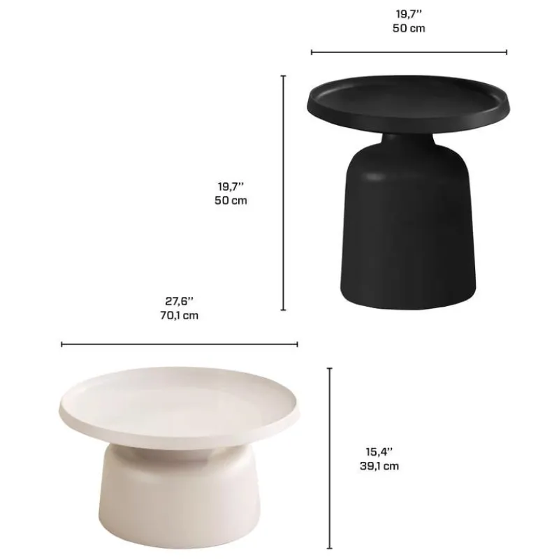 Accent Table Set - 2 pcs