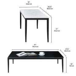 Accent Table Set - 2 pcs