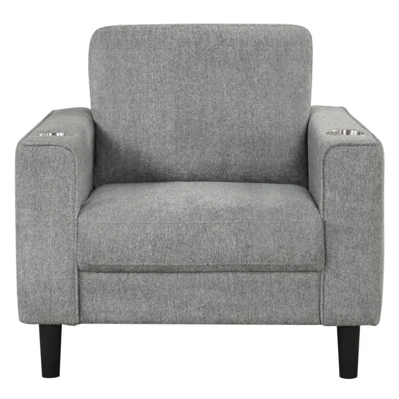 Armchair with Cup Holders