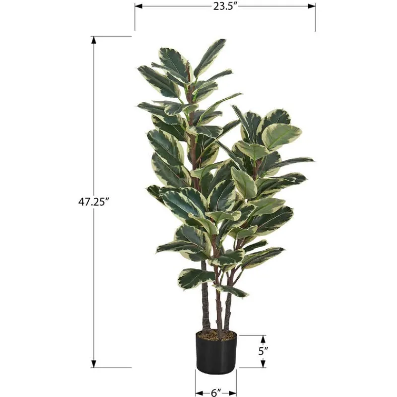 Monarch Artificial plant - 47"h / indoor oak tree in a 5" pot