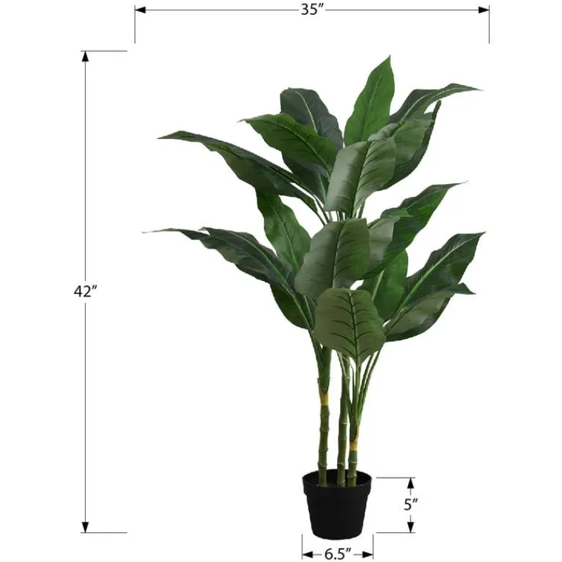 Monarch Artificial plant - 42"h / indoor ever in a 5" pot