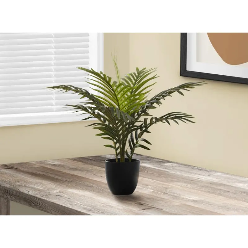 Monarch Artificial plant - 20"h / indoor palm in a 5" pot