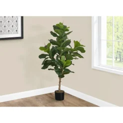 Monarch Artificial plant - 47"h / indoor fiddle tree in a 5" pot